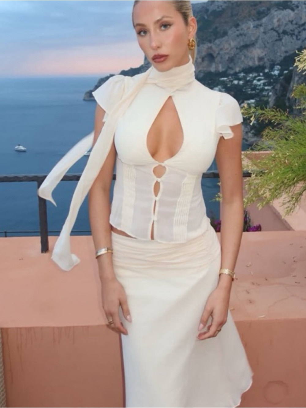 Danielle Guizio Ara Top